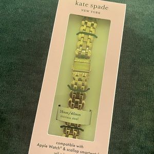 Kate Spade Rose Gold-Tone Stainless Steel Apple Watch Band